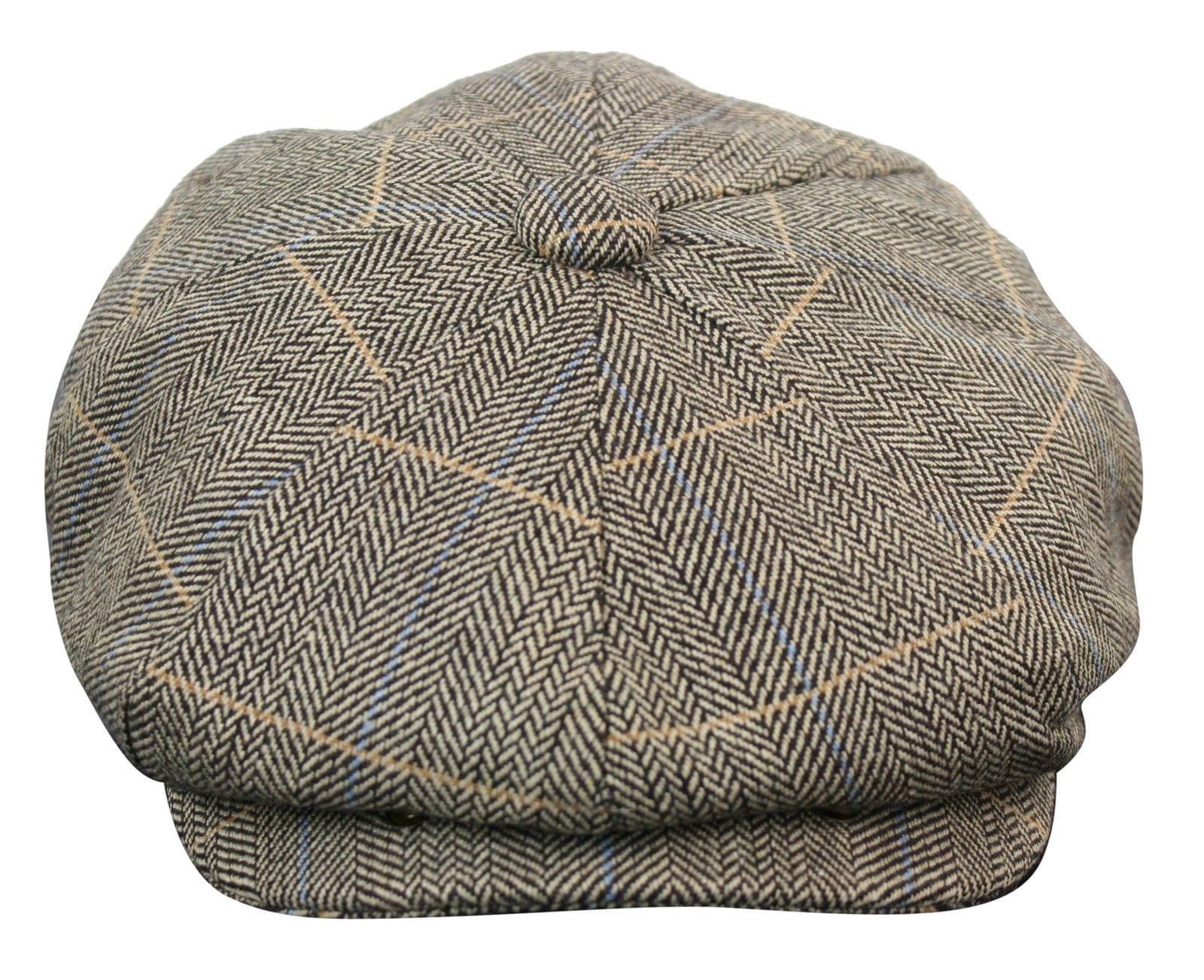 Vīriešu tvīda rūtainā Peaky Blinders cepure