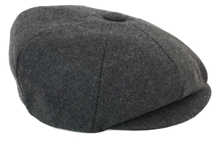 Vīriešu tvīda cepure ar avīžpuiša Peaky Blinders rakstu