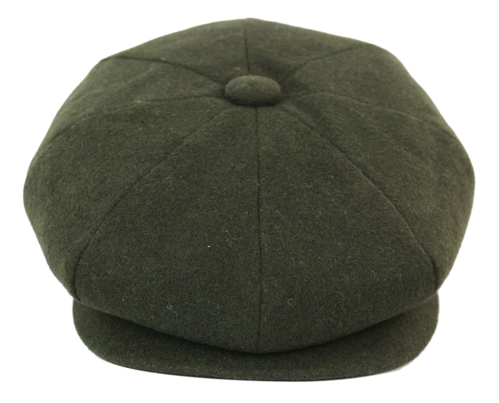 Vīriešu tvīda cepure ar avīžpuiša Peaky Blinders rakstu