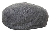 HT6364 - vīriešu tvīda cepure ar "siļķu kaula" rakstu un "Newsboy Peaky Blinders" rakstu
