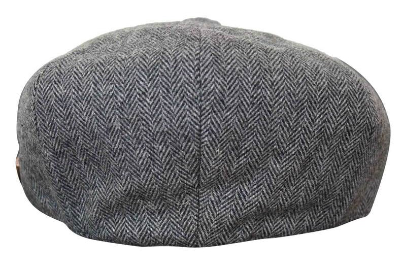 HT6364 - vīriešu tvīda cepure ar "siļķu kaula" rakstu un "Newsboy Peaky Blinders" rakstu