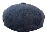 HT6364 - vīriešu tvīda cepure ar "siļķu kaula" rakstu un "Newsboy Peaky Blinders" rakstu