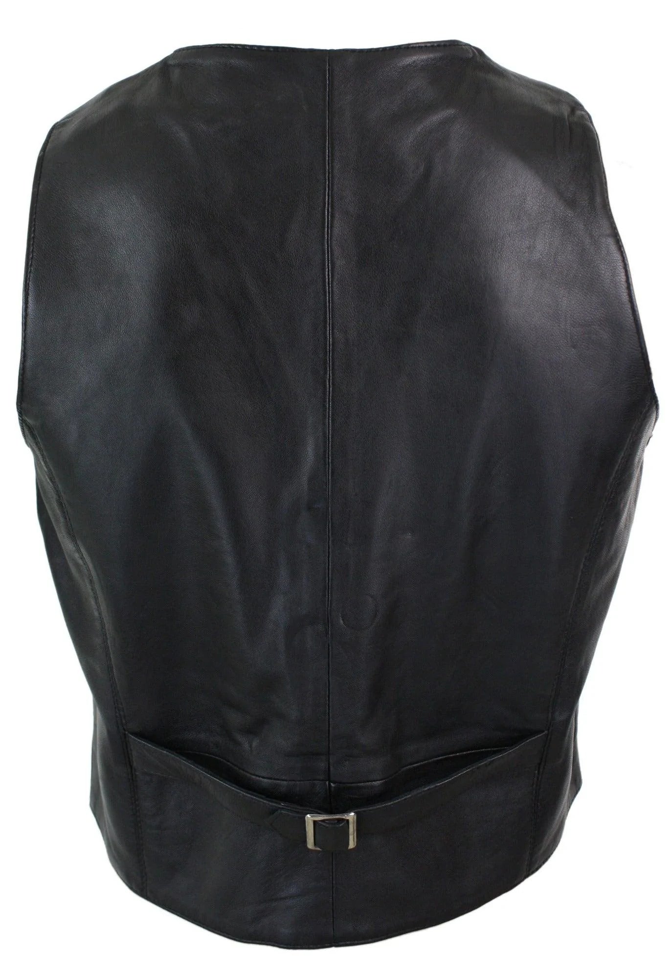 Infinity 153 Napa - vīriešu īstas ādas veste, klasiska, vintage, retro, melna