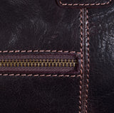 Īstas ādas vintage rokas bagāžas ceļojumu soma - brūna