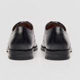 Lorenzo - vīriešu melnas pulētas ādas Oxfords kurpes