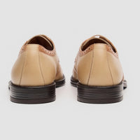 Lorenzo - vīriešu ziloņkaula krāsas pulētas ādas Oxfords kurpes