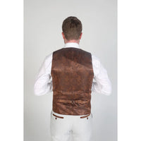 Mark - vīriešu bēša rūtaina veste