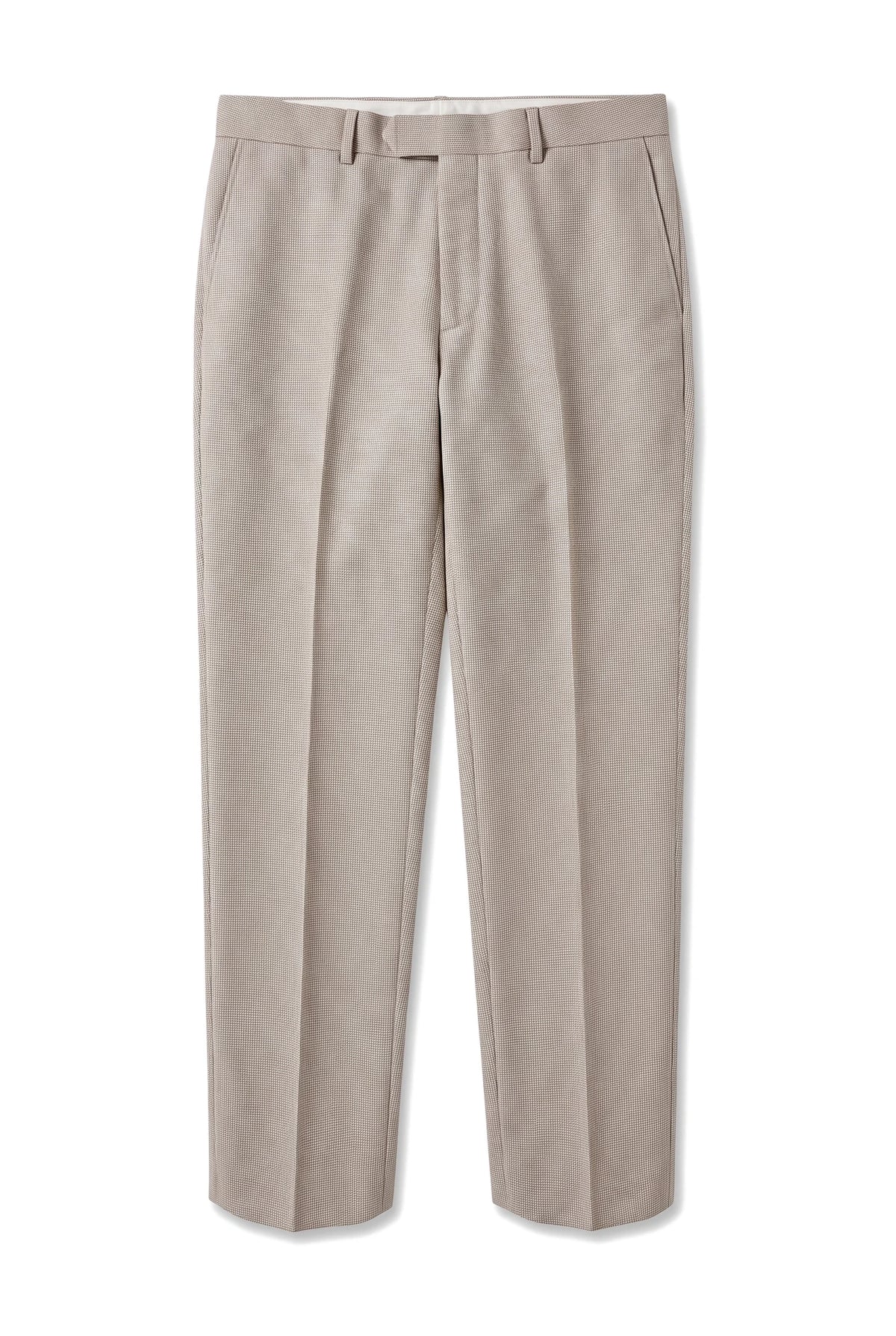 Mayfair - vīriešu bēšas Birdseye formas bikses