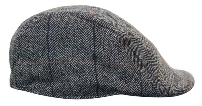 Marc Darcy DX7 vīriešu tvīda vintage retro vectētiņa plakanas cepures ar Peaky Blinders rūtainu klasisko dizainu