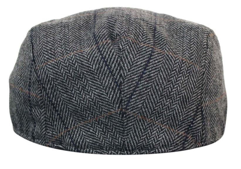 Marc Darcy DX7 vīriešu tvīda vintage retro vectētiņa plakanas cepures ar Peaky Blinders rūtainu klasisko dizainu