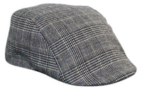 Marc Darcy Hampton vīriešu tvīda vintage retro vectētiņa plakanas cepures cepures Peaky Blinders Check Classic