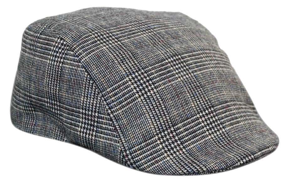 Marc Darcy Hampton vīriešu tvīda vintage retro vectētiņa plakanas cepures cepures Peaky Blinders Check Classic
