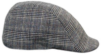 Marc Darcy Hampton vīriešu tvīda vintage retro vectētiņa plakanas cepures cepures Peaky Blinders Check Classic