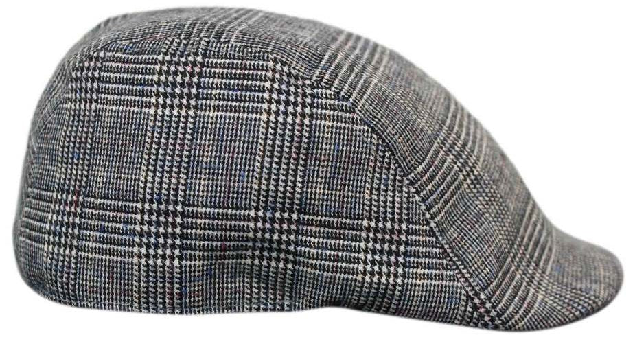 Marc Darcy Hampton vīriešu tvīda vintage retro vectētiņa plakanas cepures cepures Peaky Blinders Check Classic