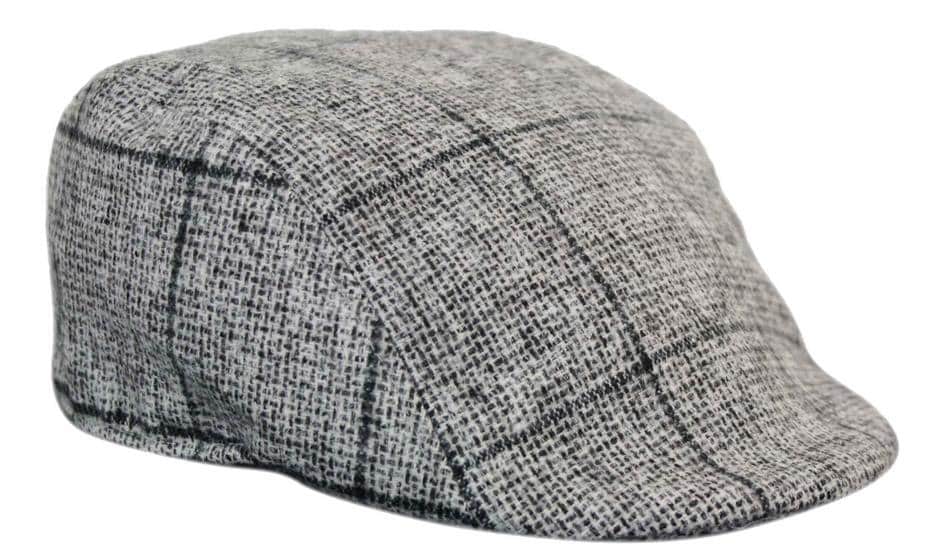 Marc Darcy Kristian vīriešu tvīda vintage retro vectētiņa plakanas cepures Peaky Blinders rūtainas klasiskās