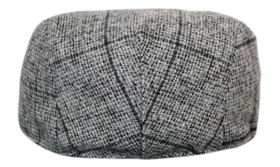 Marc Darcy Kristian vīriešu tvīda vintage retro vectētiņa plakanas cepures Peaky Blinders rūtainas klasiskās
