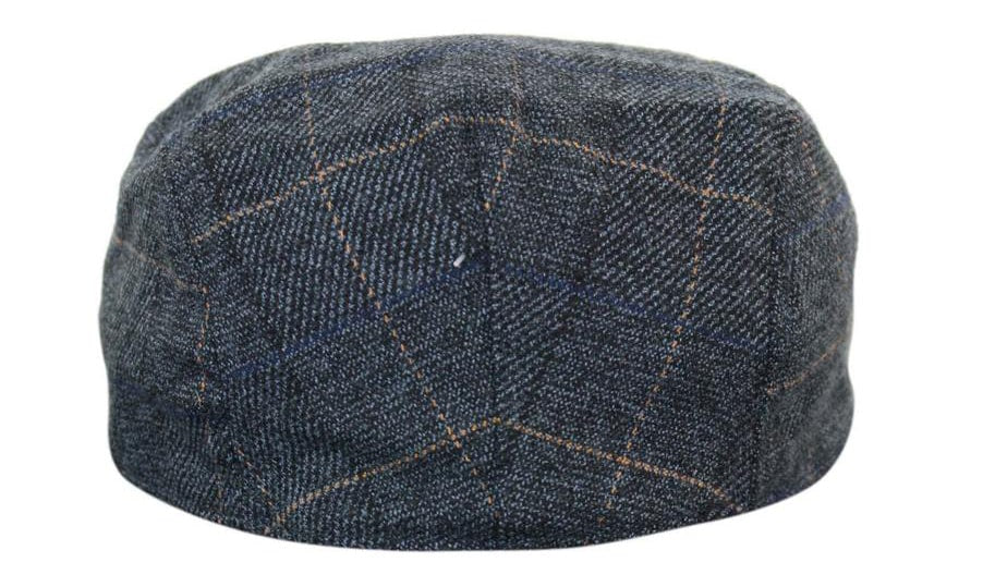 Marc Darcy Scott vīriešu tvīda vintage retro vectētiņa plakanas cepures ar Peaky Blinders rūtainu klasisko dizainu