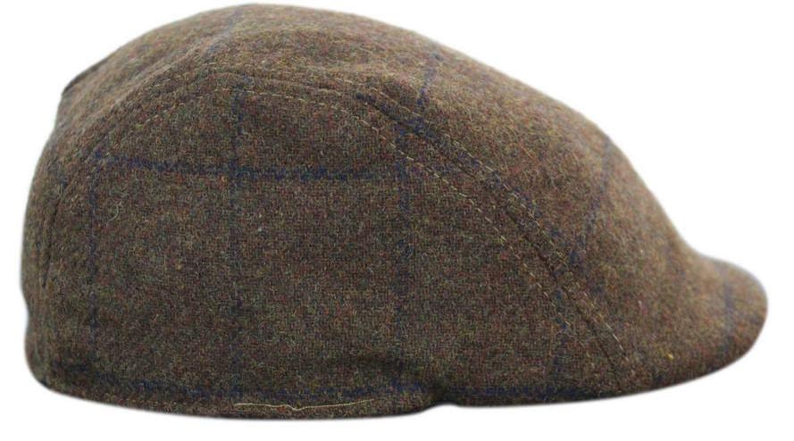 Marc Darcy TB4 vīriešu tvīda vintage retro vectētiņa plakanas cepures ar Peaky Blinders rūtainu klasisko dizainu