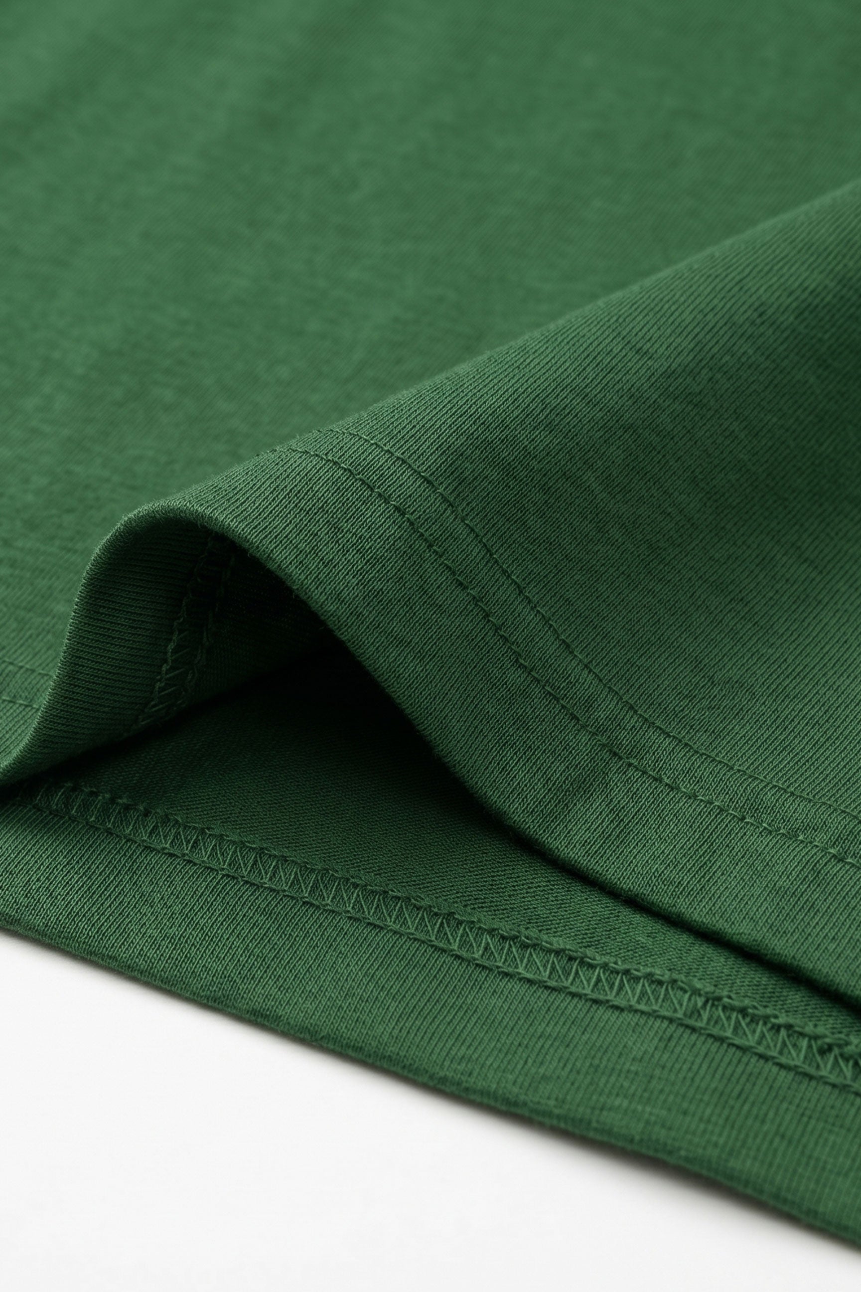 Vīriešu klasisks zaļš kokvilnas T-krekls