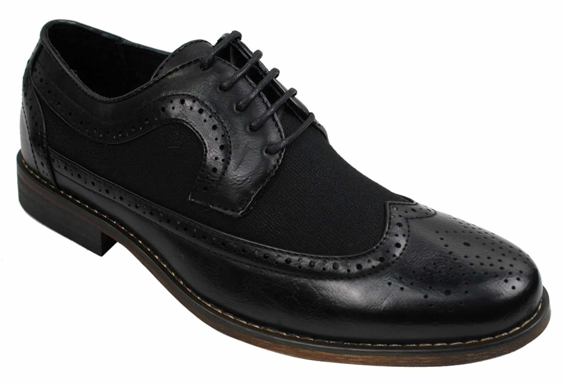 Vīriešu ādas apavi ar brogu audumu, itāļu dizainera, eleganti, ikdienas, brūni, melni, tumši zili, retro stila