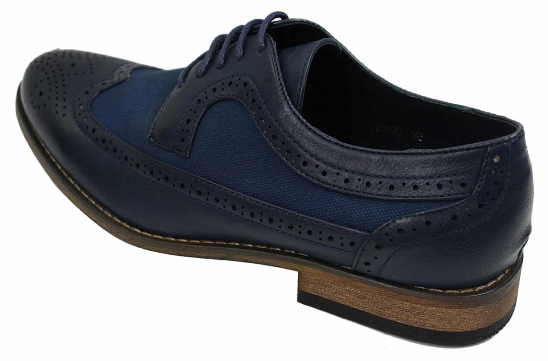 Vīriešu ādas apavi ar brogu audumu, itāļu dizainera, eleganti, ikdienas, brūni, melni, tumši zili, retro stila