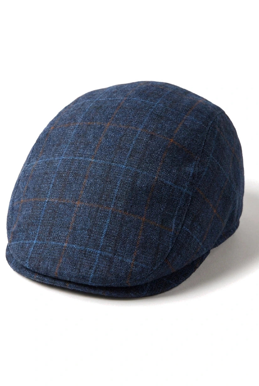 Vīriešu vectētiņa Baker plakana, tumši zila cepure, 8 paneļu tvīda, vintage klasiska, eleganta ikdienas, 1920. gadu stilā