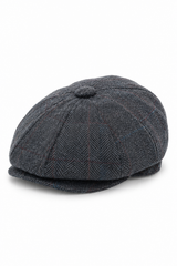 Vīriešu tvīda rūtainā Peaky Blinders cepure