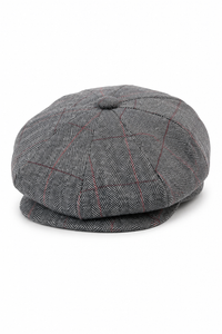 Vīriešu tvīda rūtainā Peaky Blinders cepure