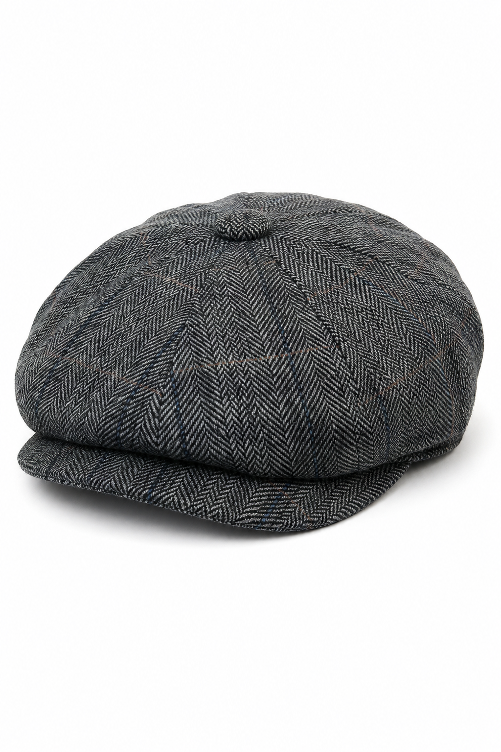 Vīriešu tvīda rūtainā Peaky Blinders cepure