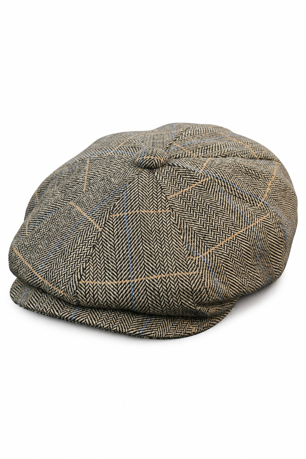 Vīriešu tvīda rūtainā Peaky Blinders cepure