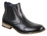 Vīriešu vintage brogue puszābaki - Cavani Fox