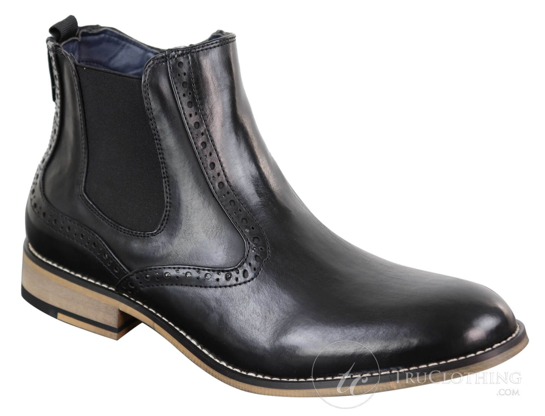 Vīriešu vintage brogue puszābaki - Cavani Fox