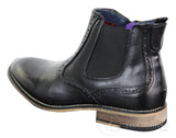 Vīriešu vintage brogue puszābaki - Cavani Fox