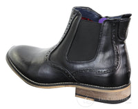 Vīriešu vintage brogue puszābaki - Cavani Fox