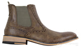 Vīriešu vintage brogue puszābaki - Cavani Fox