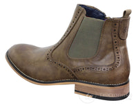 Vīriešu vintage brogue puszābaki - Cavani Fox
