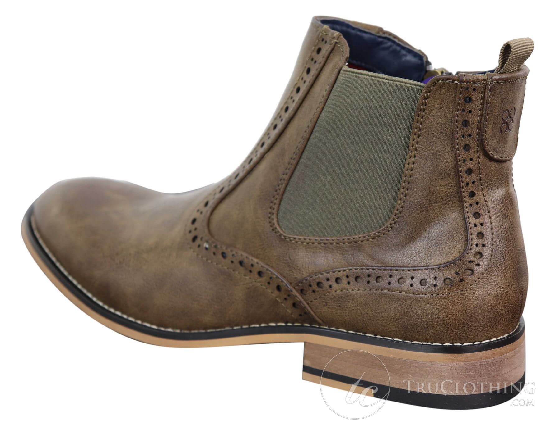 Vīriešu vintage brogue puszābaki - Cavani Fox