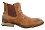 Vīriešu vintage brogue puszābaki - Cavani Fox