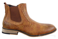 Vīriešu vintage brogue puszābaki - Cavani Fox