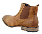 Vīriešu vintage brogue puszābaki - Cavani Fox