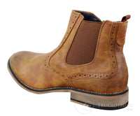 Vīriešu vintage brogue puszābaki - Cavani Fox