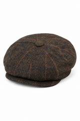 Vīriešu vintage tvīda Peaky Blinders cepure