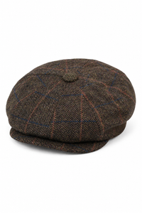 Vīriešu vintage tvīda Peaky Blinders cepure