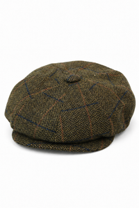 Vīriešu vintage tvīda Peaky Blinders cepure