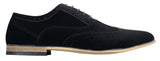 Patron 238 vīriešu zamšādas ādas brogues, eleganti ikdienas, sarkanbrūni, tumši zili, melni, ar šņorēm, retro stila apavi