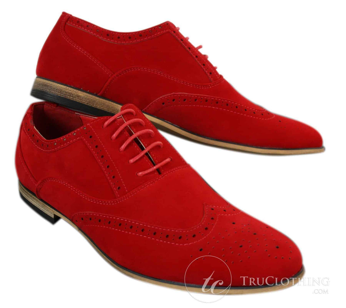 Patron 238 vīriešu zamšādas ādas brogues, eleganti ikdienas, sarkanbrūni, tumši zili, melni, ar šņorēm, retro stila apavi