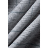 Radika - vīriešu gaiši pelēka rūtaina žakete