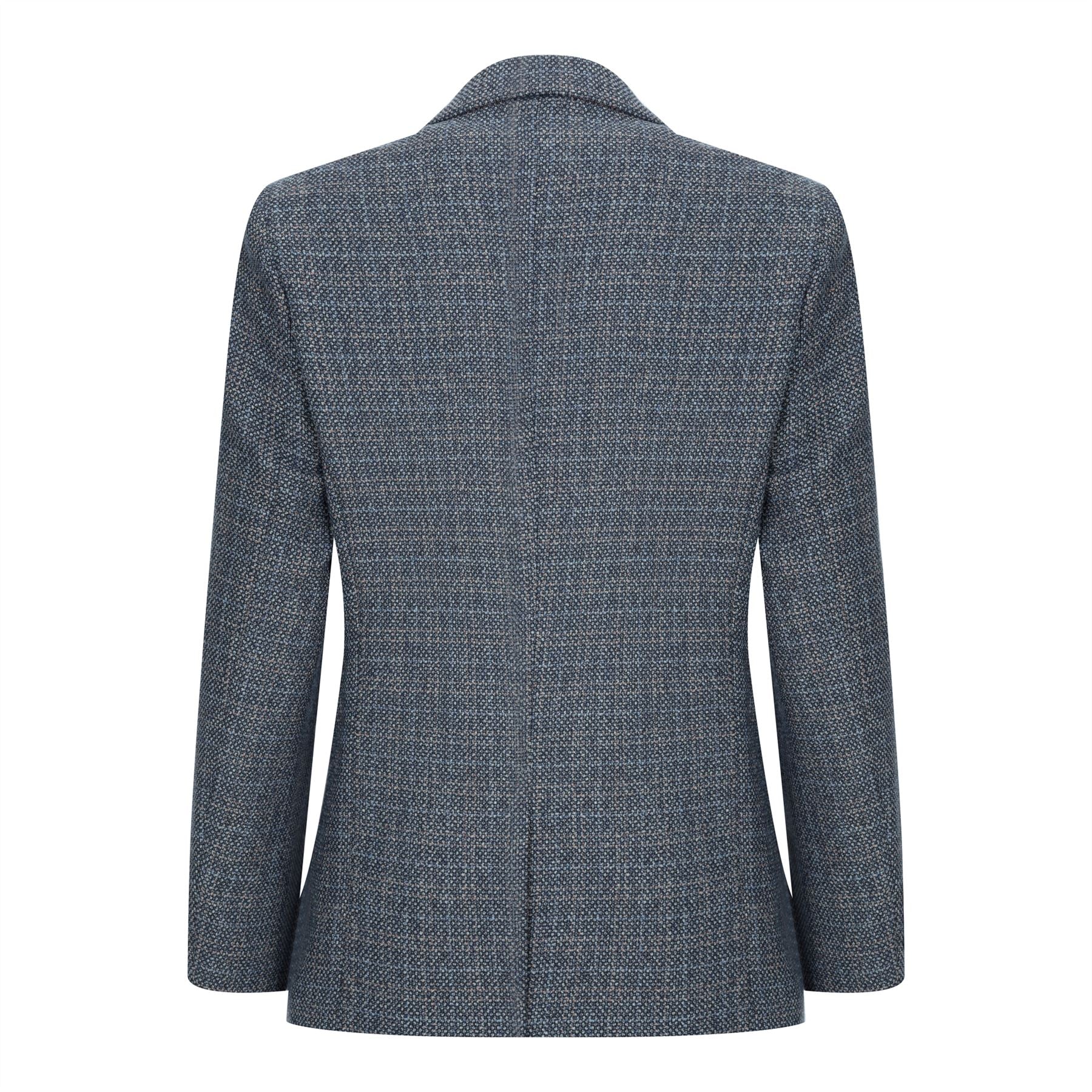 Zēnu trīsdaļīgs uzvalks, tumši zils, tvīda rūtains, vintage, retro, pieguļošs, 1920. gadi