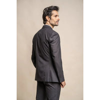 Seeba - vīriešu klasiska kokogles krāsas žakete