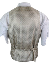 Vīriešu vilnas veste, gaiši brūna, rūtaina tvīda, klasiska, vintage, pieguļoša piegriezuma